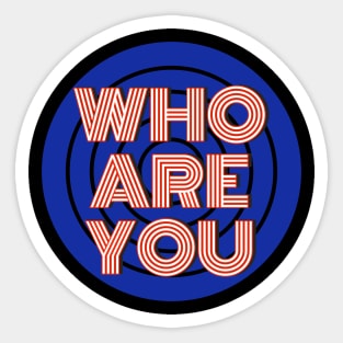 WAY Band shirt Sticker